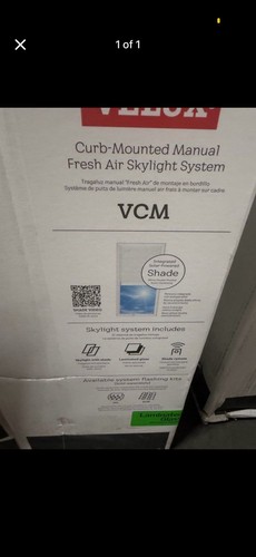 Velux vcm manual skylight - vcm, with