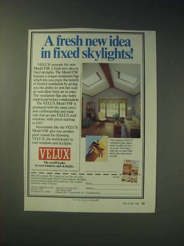 1989 velux roof windows - roof,