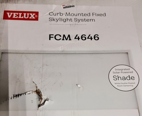 New velux x49 fixed - new, 49.5"x49.5”